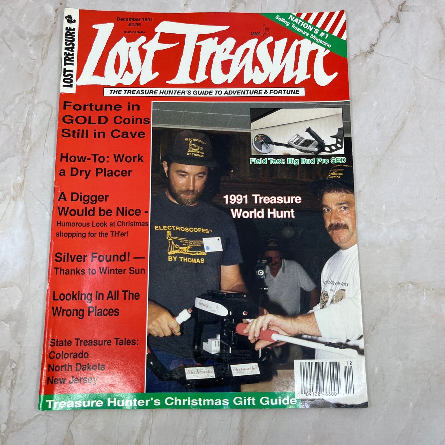 1991 Dec - Lost Treasure Magazine - Treasure Hunting Gold Prospecting M14