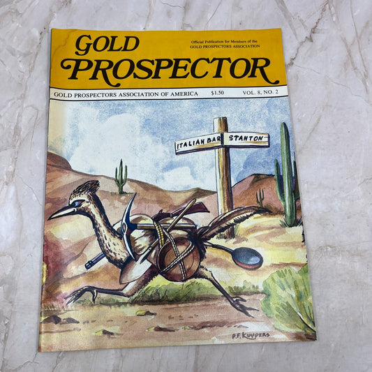 1982 Mar/Apr - Gold Prospector Magazine - Treasure Hunting Prospecting Gold M11