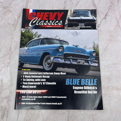 Eugene Dilbeck Blue Belle Bel Air - Chevy Classics Magazine - Dec 2017 M29