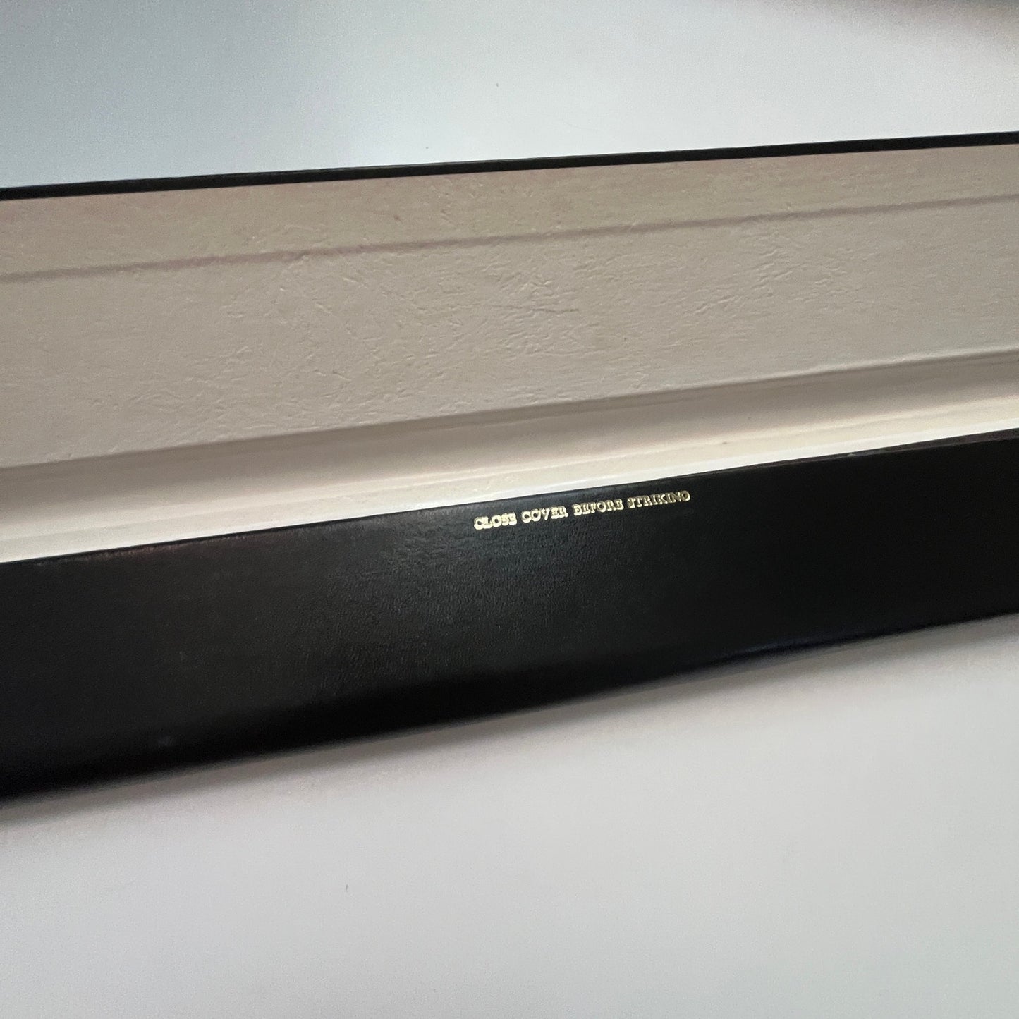 Artamount INC Executive Cigarette Lighter Large Matchbook in Black Case TB7