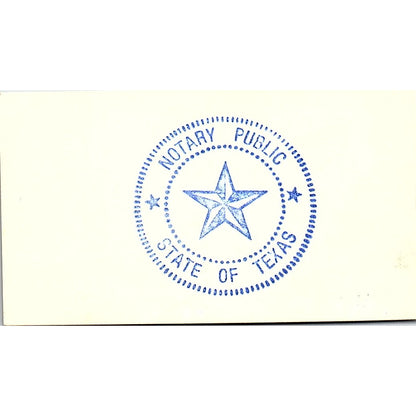 Maritime Survey Agency Michael F. Telschow Houston TX Business Card SSB4-B13