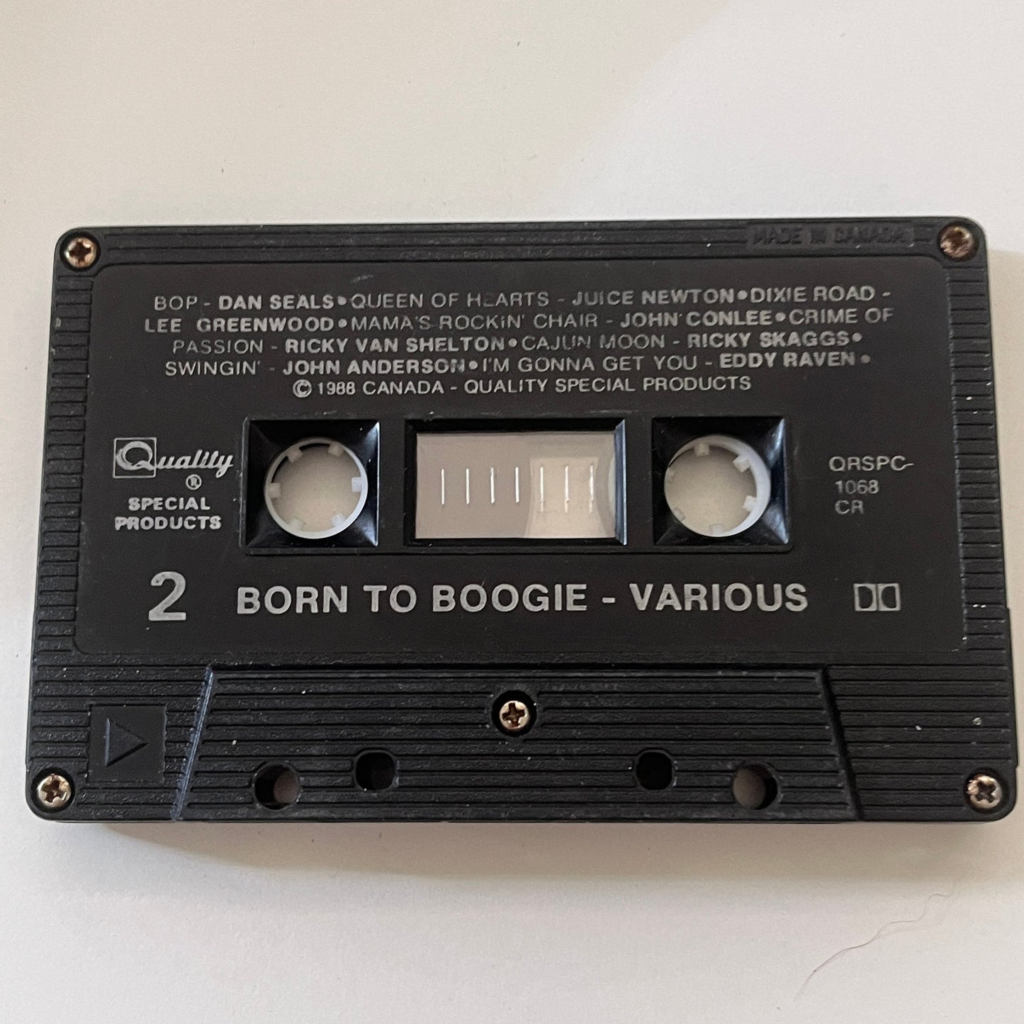 Born to Boogie - Various Artists Cassette Tape TB6-OT2