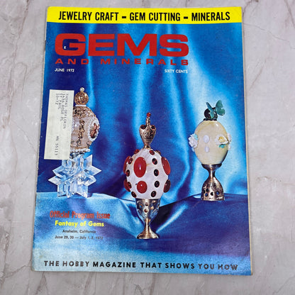 Fantasy of Gems Anaheim Ca Program Issue - Rock & Gem Magazine - Jun 1972 M24