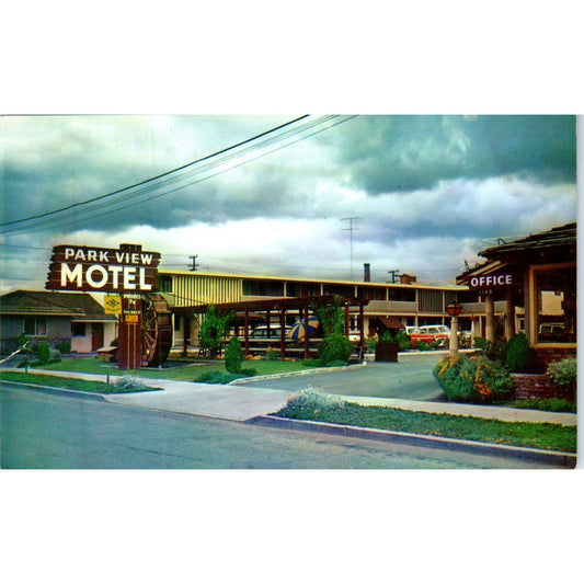 Park View Motel San Jose California Vintage Postcard PD10