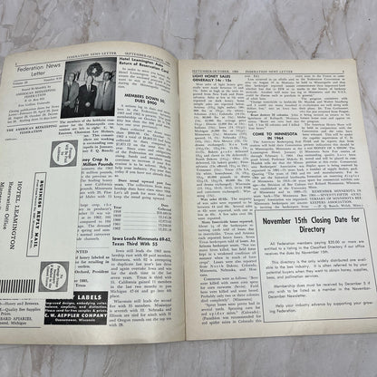 1963 Sep/Oct American Beekeeping Federation Newsletter Gainesville FL M15