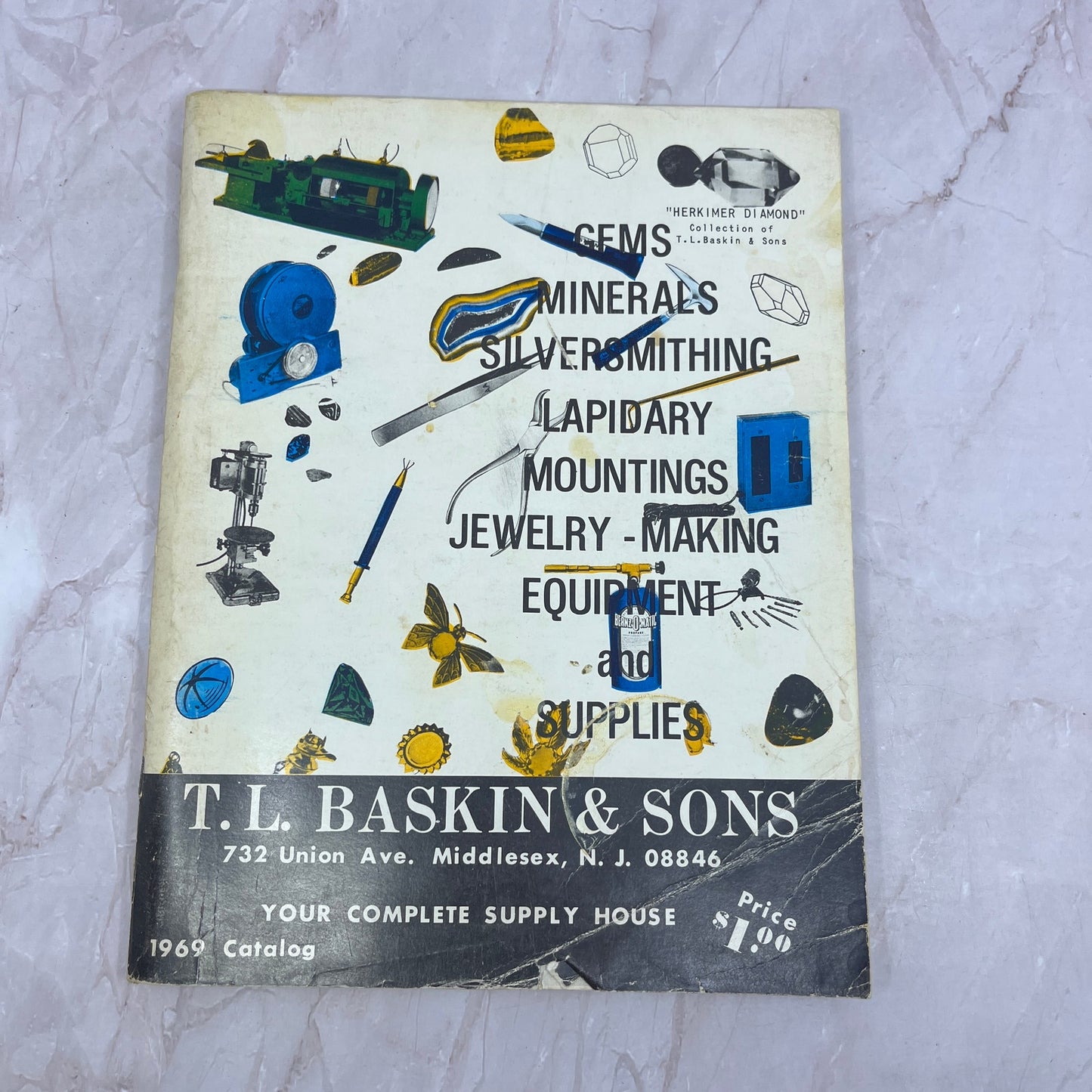 T.L. Baskin & Sons Lapidary Supply Middlesex NJ - 1969 Catalog M24