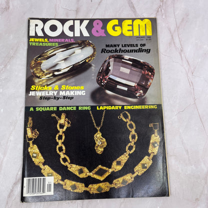 Lapidary Engineering Rockhounding - Rock & Gem Magazine - Jan 1982 M24