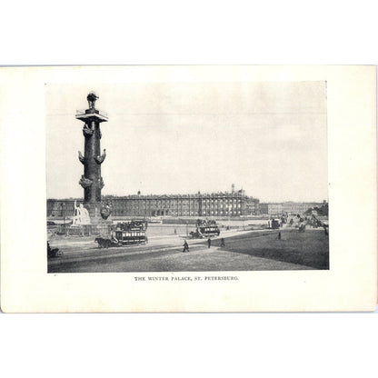 The Winter Palace St. Petersburg 1901 Original Print AD8-H6