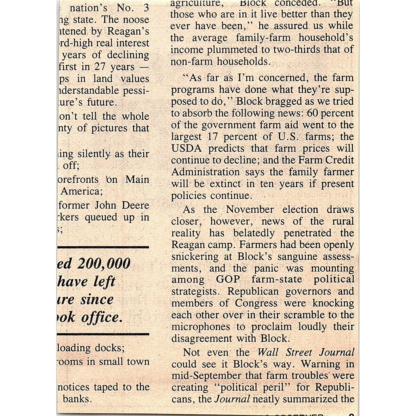 Re-Elect Jesse Oliver Democrat District 111 Texas Legislature 1984 Ad AF6-9