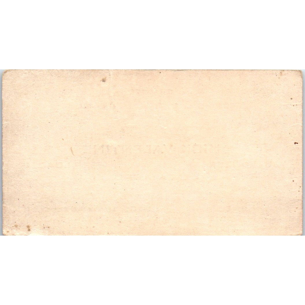 Nick Valentine Bulldozer Excavating Bellflower CA Vintage Business Card SD8-B3