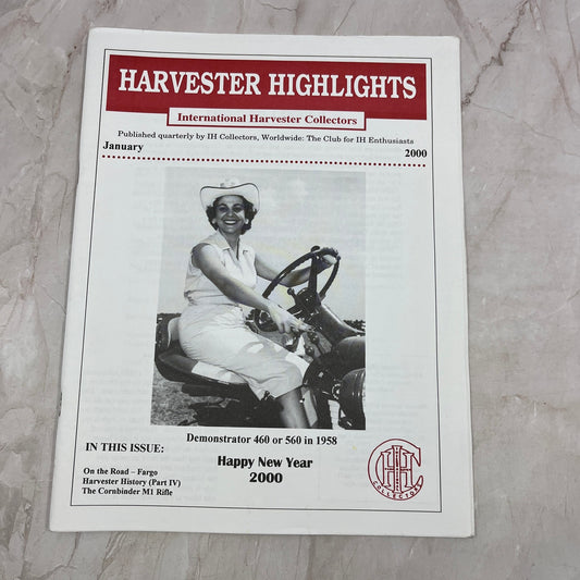International Harvester Collectors IH Harvester Highlights Magazine Jan 2000 M30