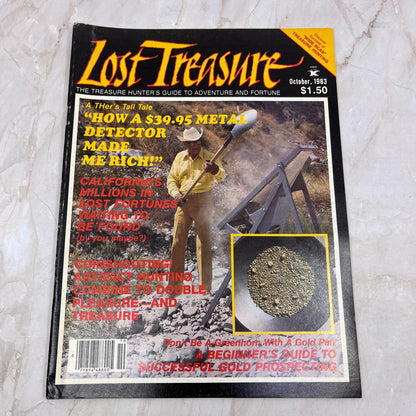 1983 Oct - Lost Treasure Magazine - Treasure Hunting Gold Prospecting M15