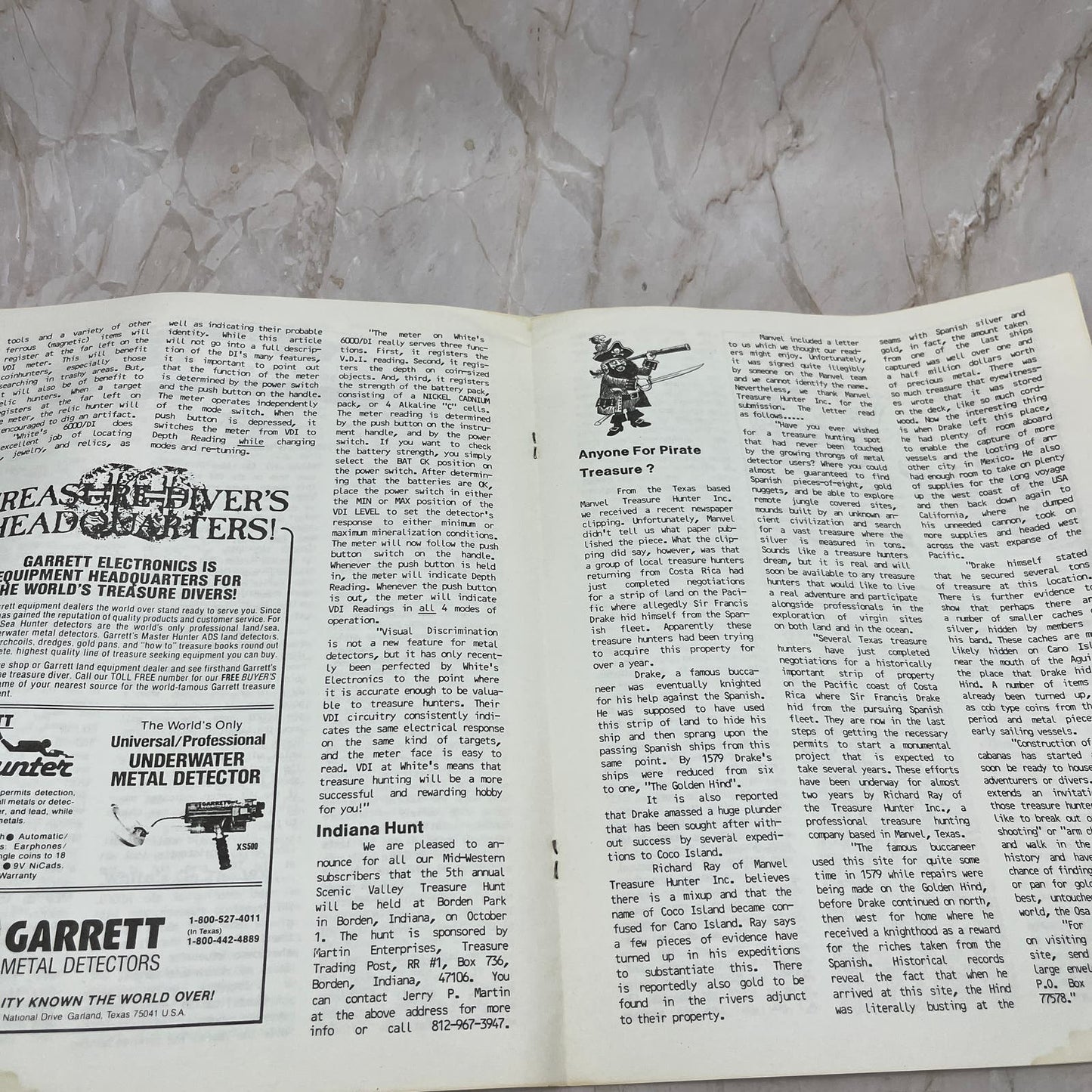 1983 Sept - US Treasure Hunters Newsletter - Bresciani New Bedford MA M11