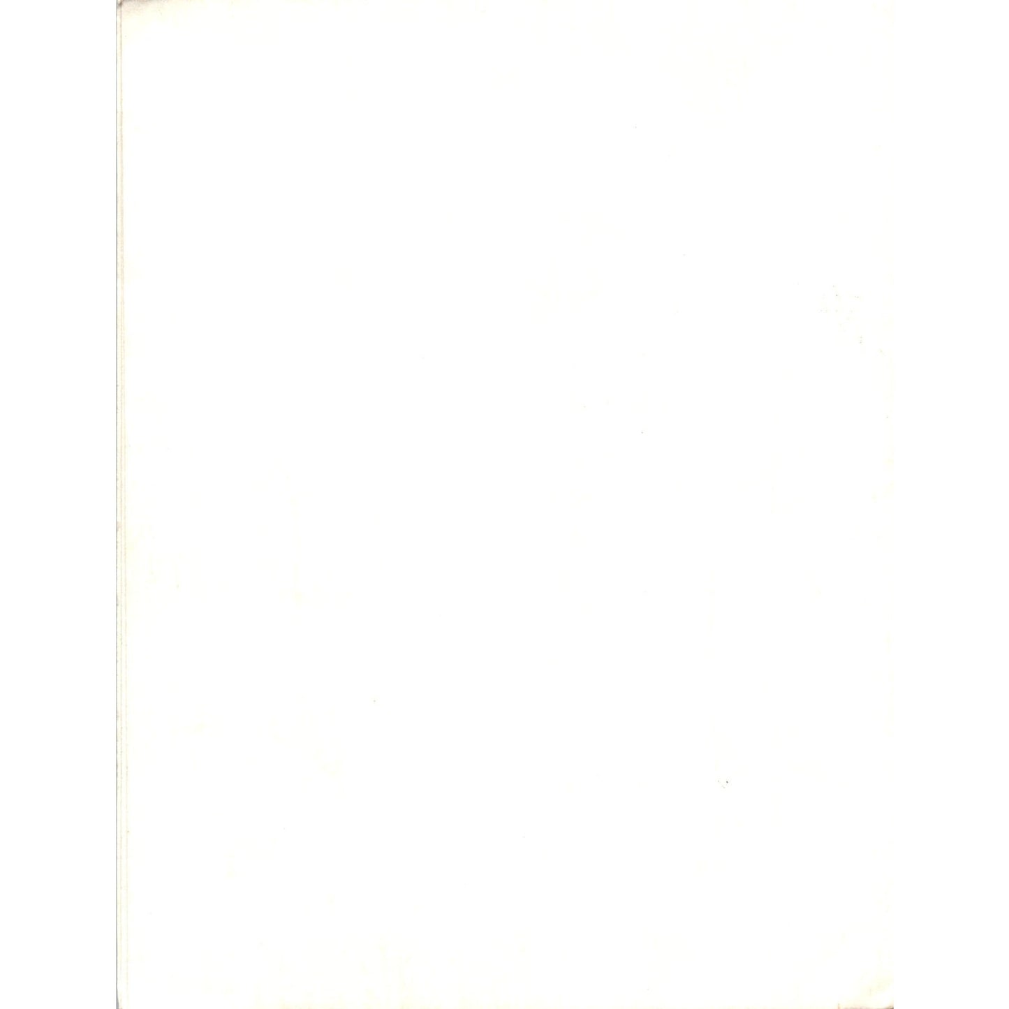 1955 Commencement Invitation Bourbon County Vocational High School AD8-R2