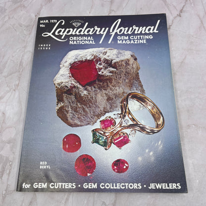 Red Beryl - Lapidary Journal Magazine - Mar 1978 M28