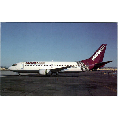 Markair Boeing B-737-3M8 N681MA Vintage Postcard TG8-PC