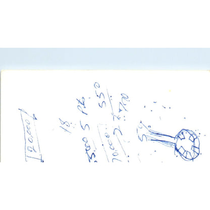 Charles M. Pincumbe InterFirst Bank Houston TX Vintage Business Card SE3-B8