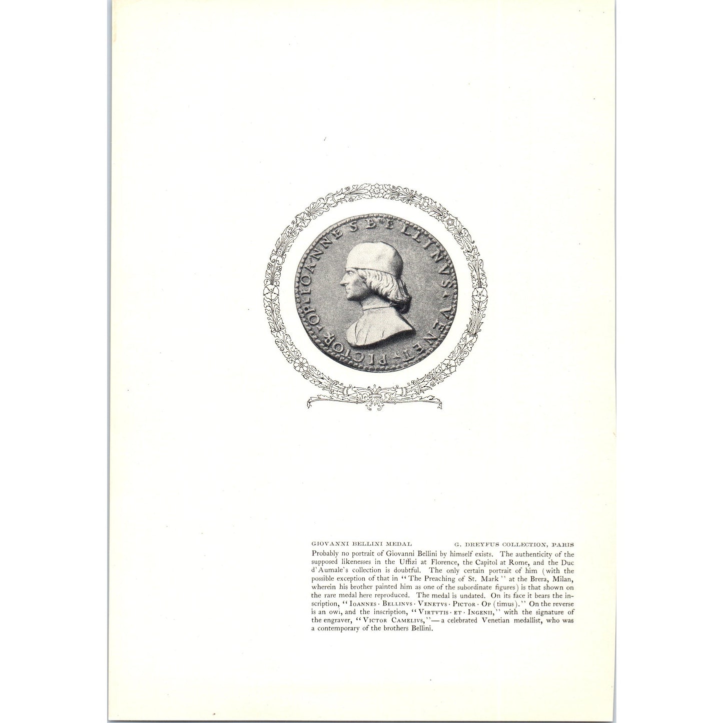 St. Jerome, St. Christopher & St. Augustine - Bellini 1900 Art Print AB8-MA6