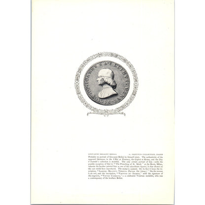 St. Jerome, St. Christopher & St. Augustine - Bellini 1900 Art Print AB8-MA6