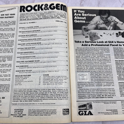 Build a Gold Harvester - Rock & Gem Magazine - Feb 1982 M24