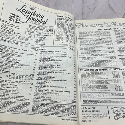 Cycad South Dakota - Lapidary Journal Magazine - Jul 1975 M28