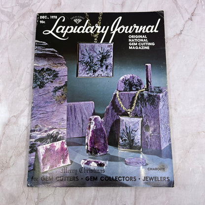 Charoite New Cutting Material - Lapidary Journal Magazine - Dec 1978 M22