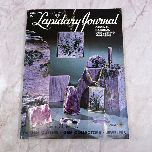 Charoite New Cutting Material - Lapidary Journal Magazine - Dec 1978 M22