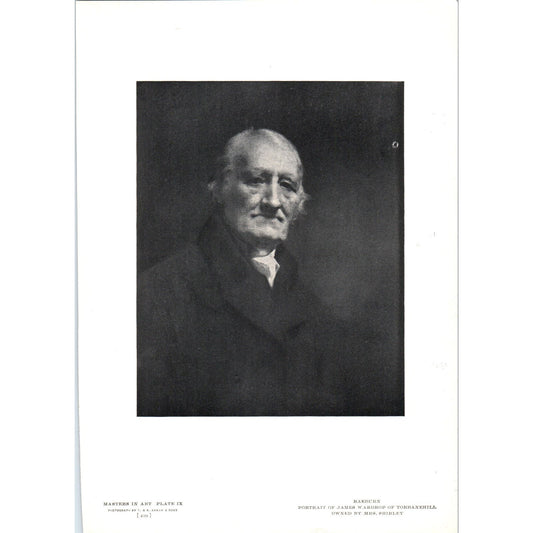 Portrait of James Wardrop of Torbane Hill - Raeburn c1905 Art Print D16
