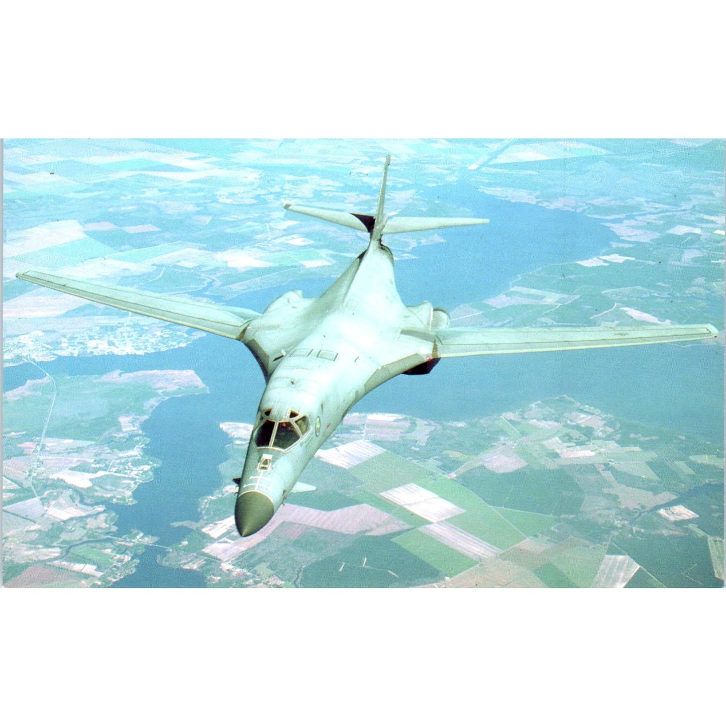 Rockwell B-1B Lancer Vintage Postcard P4-5