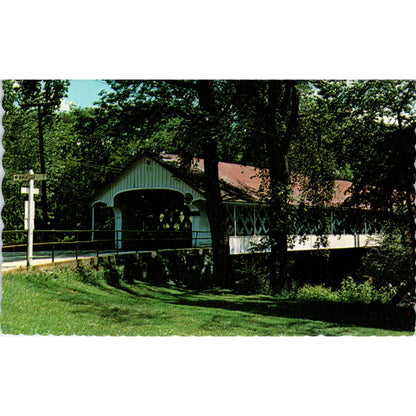 Ashuelot Bridge NH Covered Bridge Postcard PC4