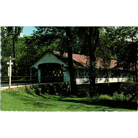 Ashuelot Bridge NH Covered Bridge Postcard PC4