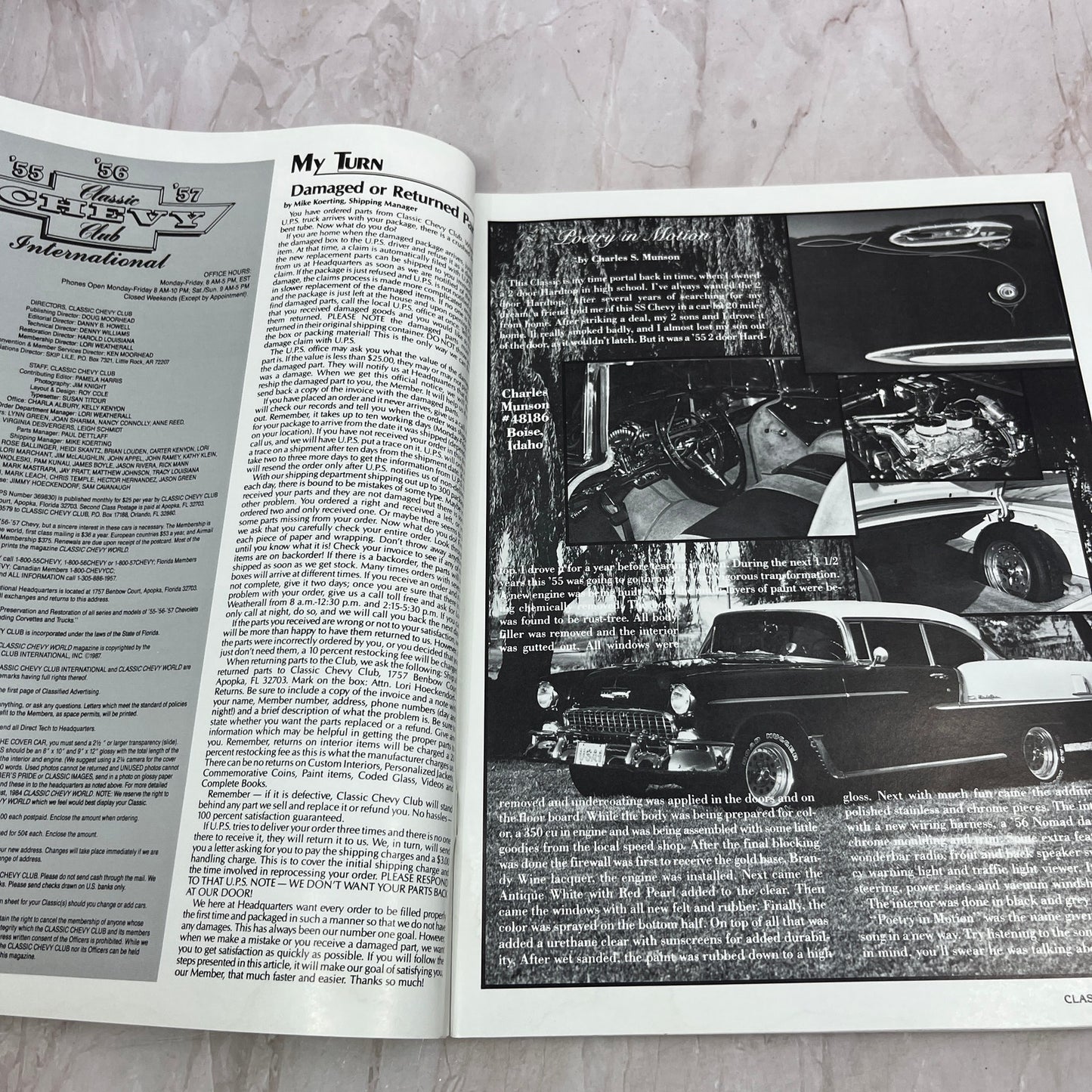 Add-On Air Conditioning - '55, '56, '57 Classic Chevy World - Jul 1987 M31