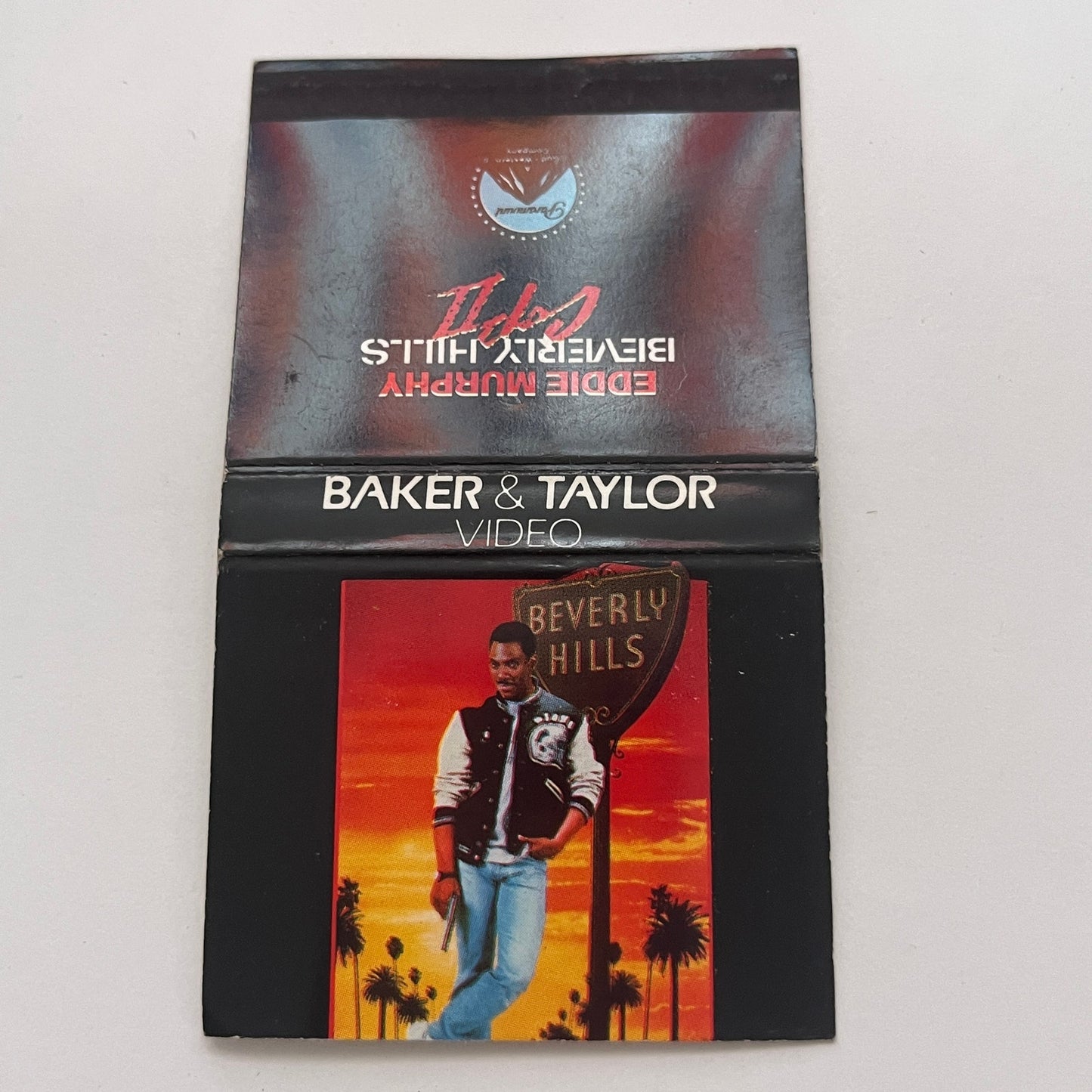 Beverly Hills Cop 3 Eddie Murphy Baker and Taylor Video Matchbook TB8-MB-13