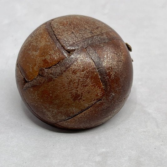 Antique Leather Button 1" SE2