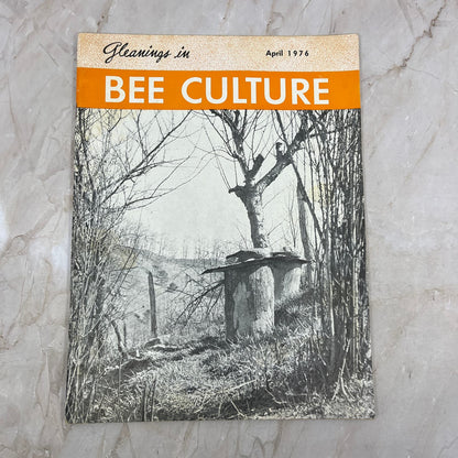 1976 April - Gleanings in Bee Culture Magazine - Bees Beekeeping Honey M9