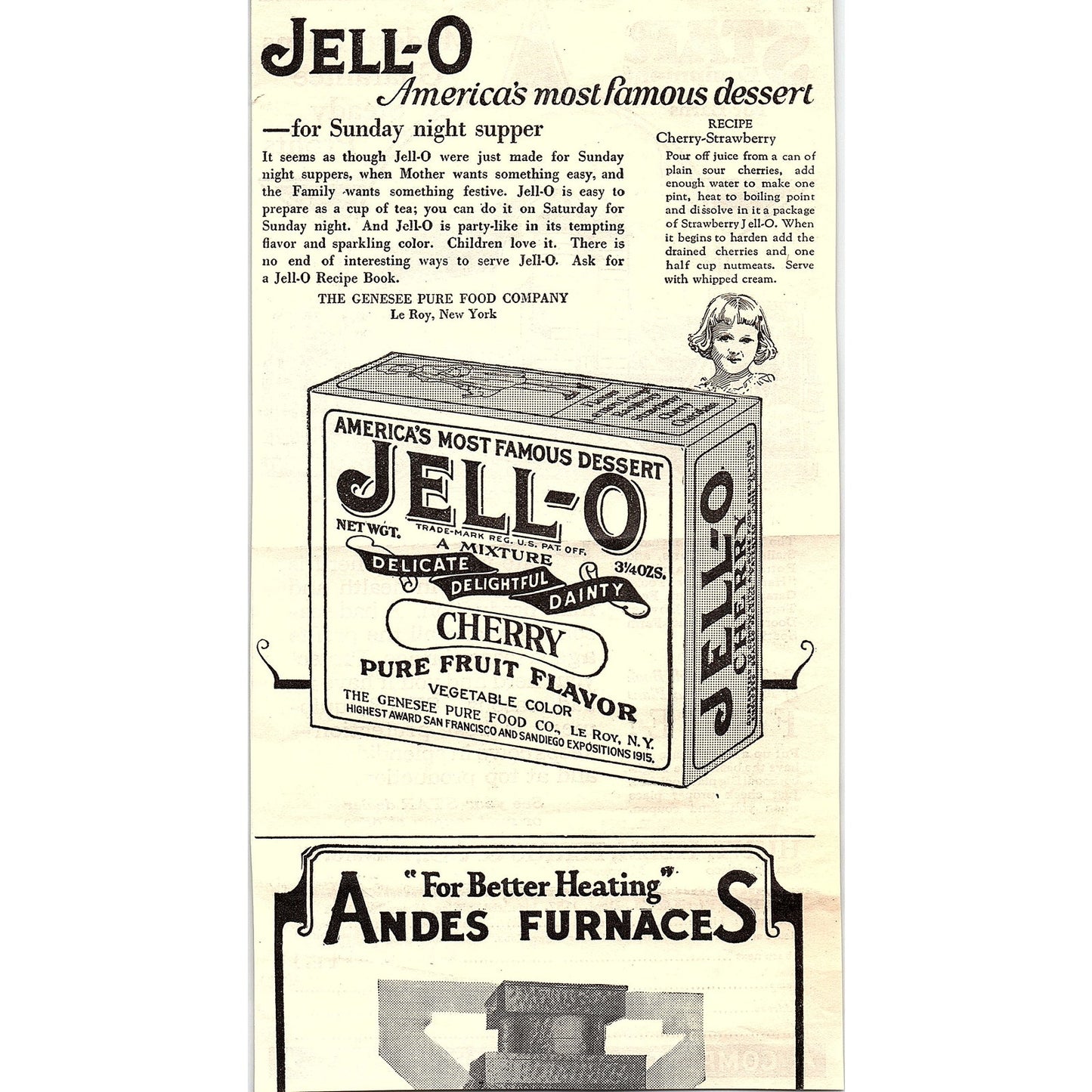 Hunt, Helm, Ferris & Co Star Equipment for Barns Albany NY 1924 Ad AG3-4