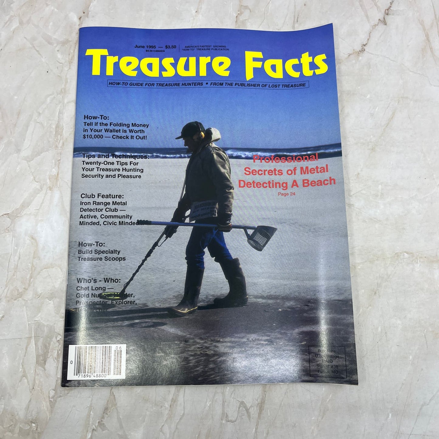 1995 June - Treasure Facts Magazine - Treasure Hunting Metal Detecting M17