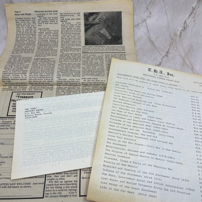 1985 Fall - T.H.A. Treasure Hunter News Newspaper - Boynton Beach FL M11-2