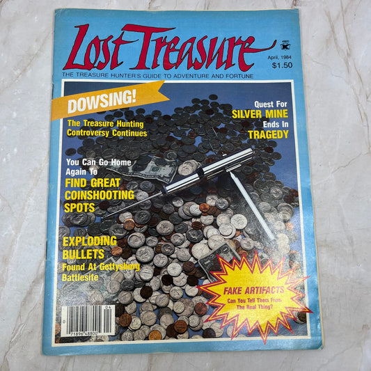 1984 April - Lost Treasure Magazine - Treasure Hunting Gold Prospecting M15