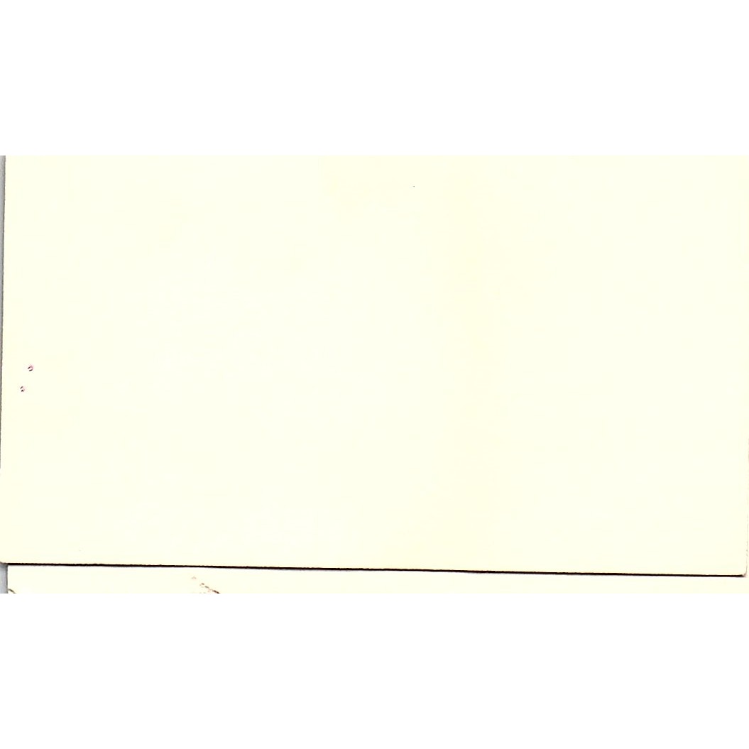 Gus L Johnson Marine Inspection Services Pasadena TX Vtg Business Card SC9-B4