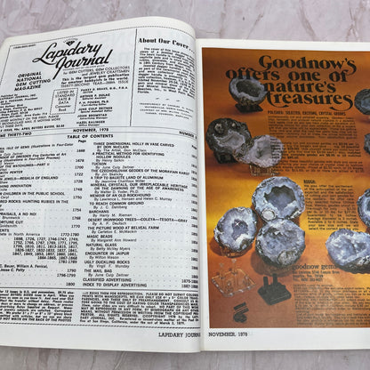 A Jeweled Dagger Handle - Lapidary Journal Magazine - Nov 1978 M22