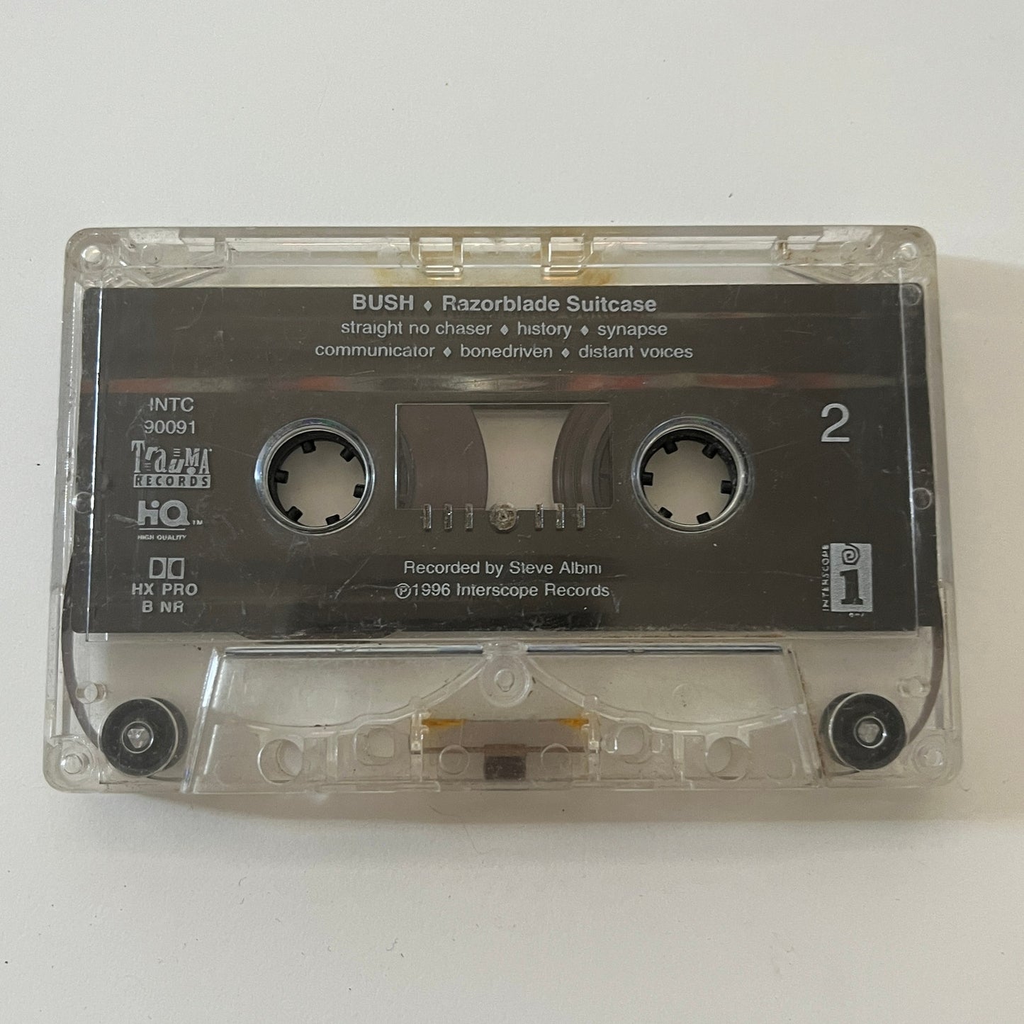 Bush - Razorblade Suitcase Cassette Tape TB6-OT1