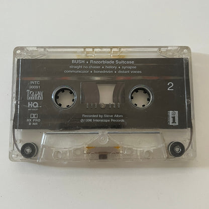 Bush - Razorblade Suitcase Cassette Tape TB6-OT1