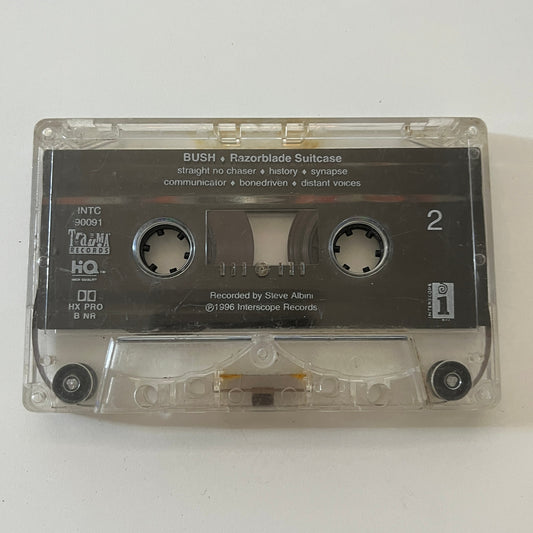 Bush - Razorblade Suitcase Cassette Tape TB6-OT1