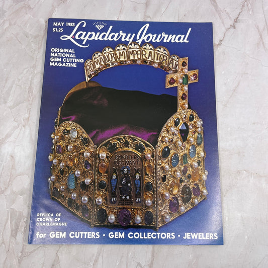 Replica of Crown of Charlemagne - Lapidary Journal Magazine - May 1983 M25