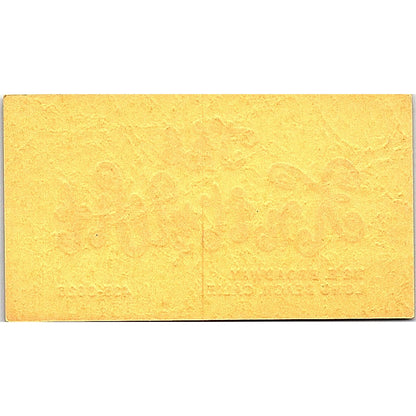 The Knit Wit Long Beach CA Vintage Business Card SE5-B4