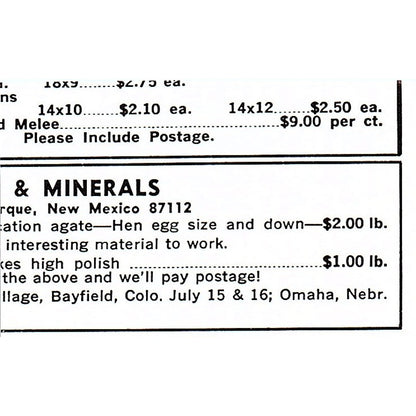 Gemesis Universal Cypress California 1972 Ad AF8-M3