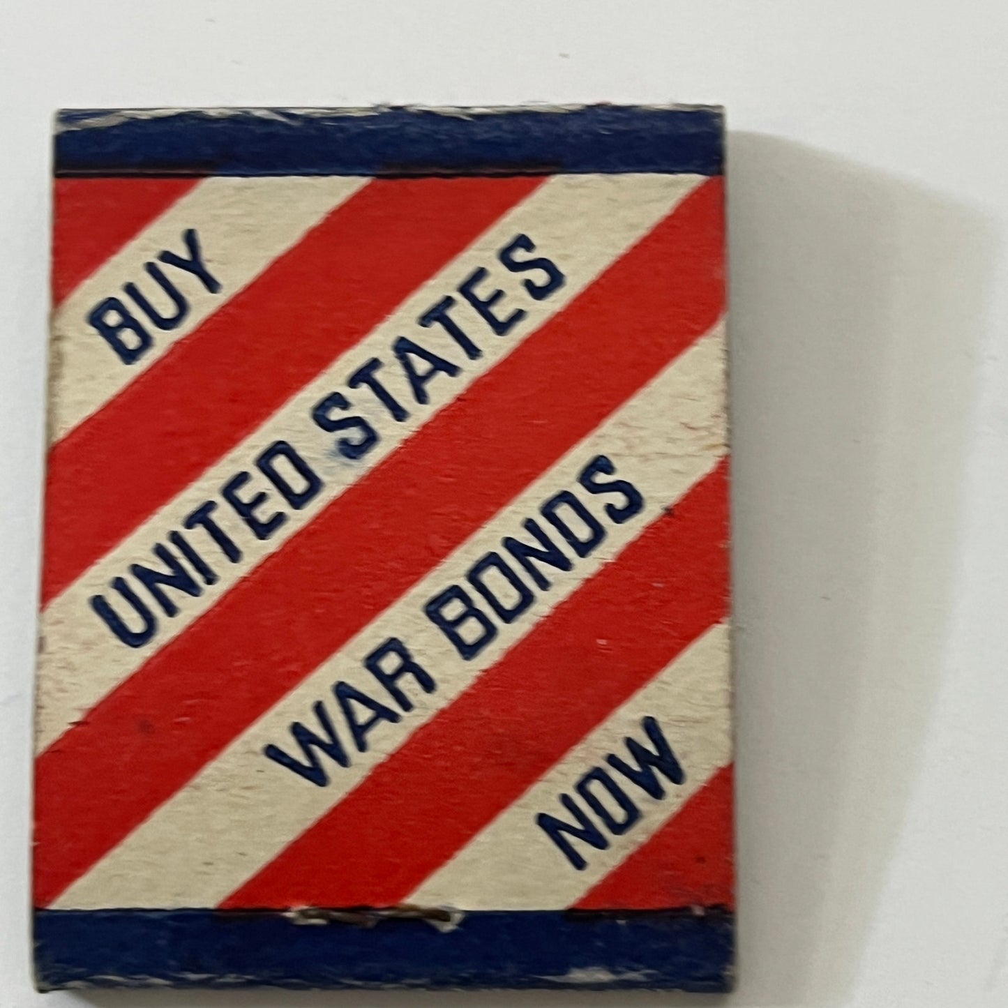 The Armstrong Company North Station Boston War Bonds Matchbook Cover TB6-MB1-3