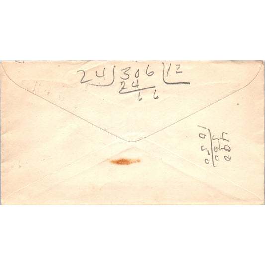 1923 Perkiomen Valley Ins Collegeville RM High Schwenksville Envelope TG7-PC2