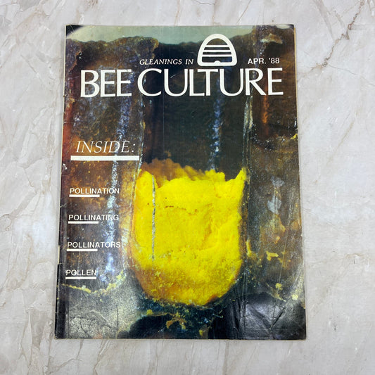1988 April - Gleanings in Bee Culture Magazine - Bees Beekeeping Honey M9